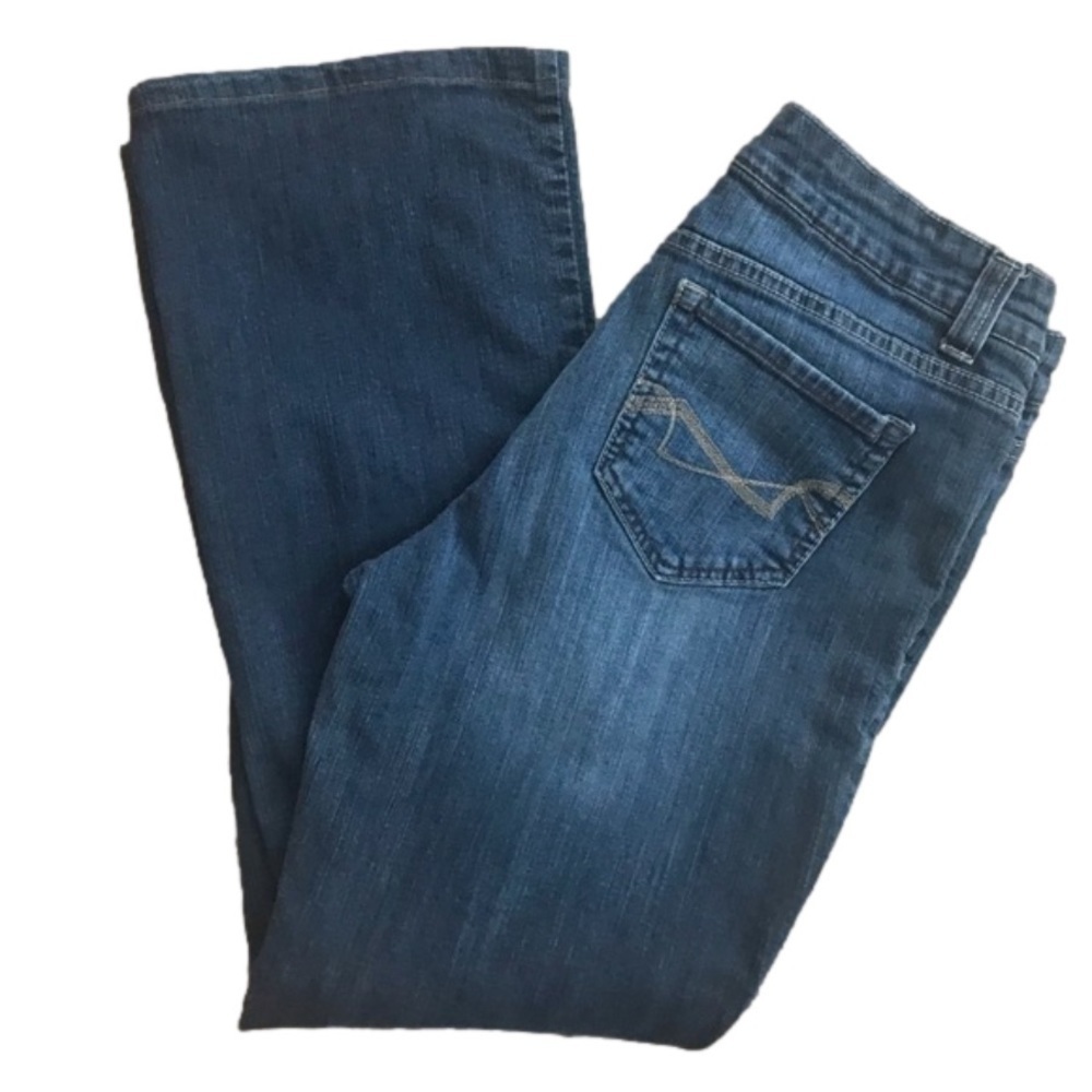 Nine West Classic Rise Bootcut Jeans Jr Size 11 (Short)